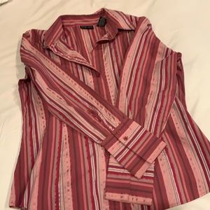 Large pink long sleeve shirt